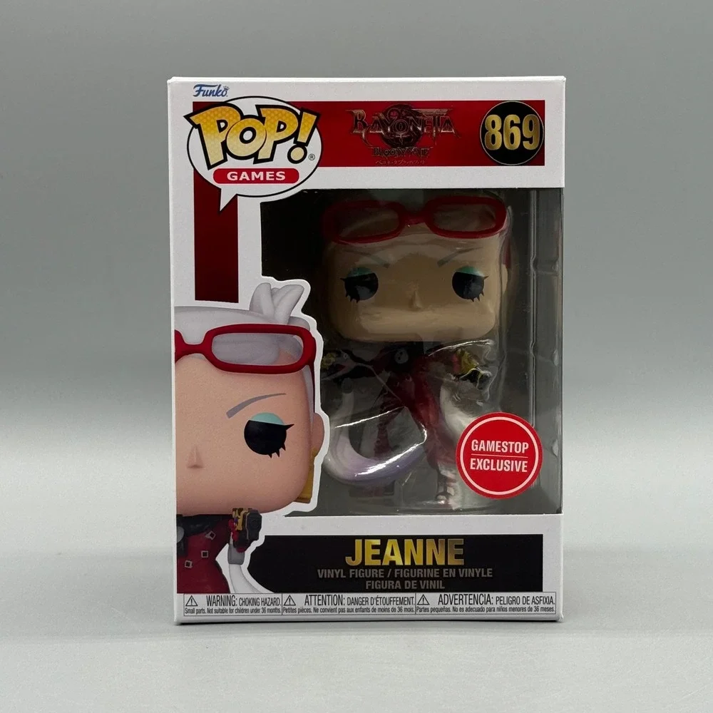 Funko Pop! #869 Jeanne Bayonetta Bloody Fate Exclusive w/ Protector *Vaulted*